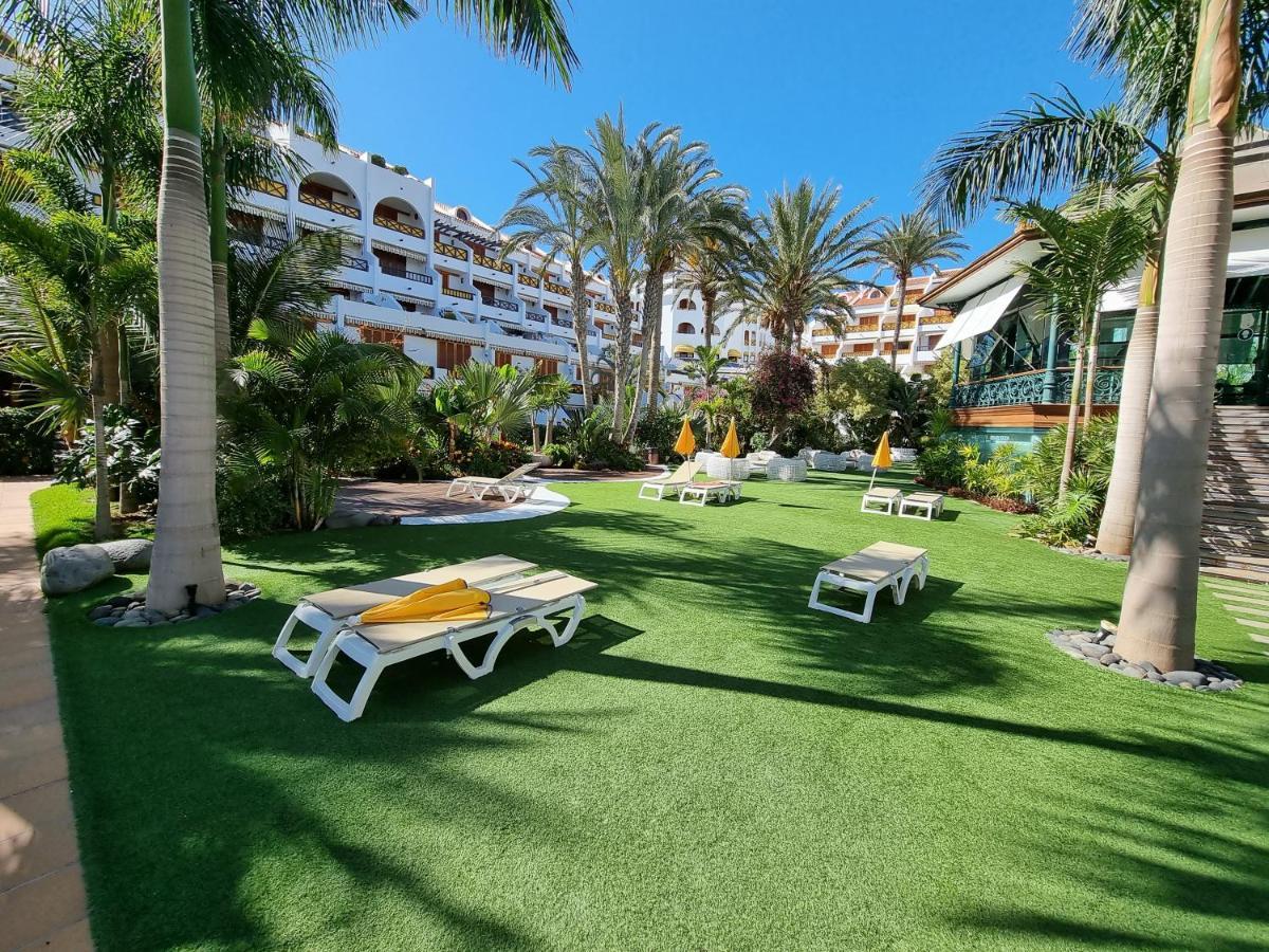 Studio Apartment No 1 Directly On The Beach And Sea, Terrace, Heated Pool, Wifi Плая-де-лас-Америкас Экстерьер фото